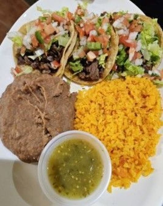 Shredded Beef Tacos.