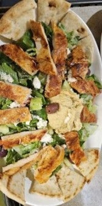 Deluxe Greek Platter.