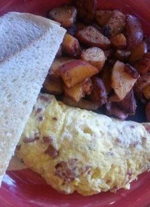 Bacon Omelet.