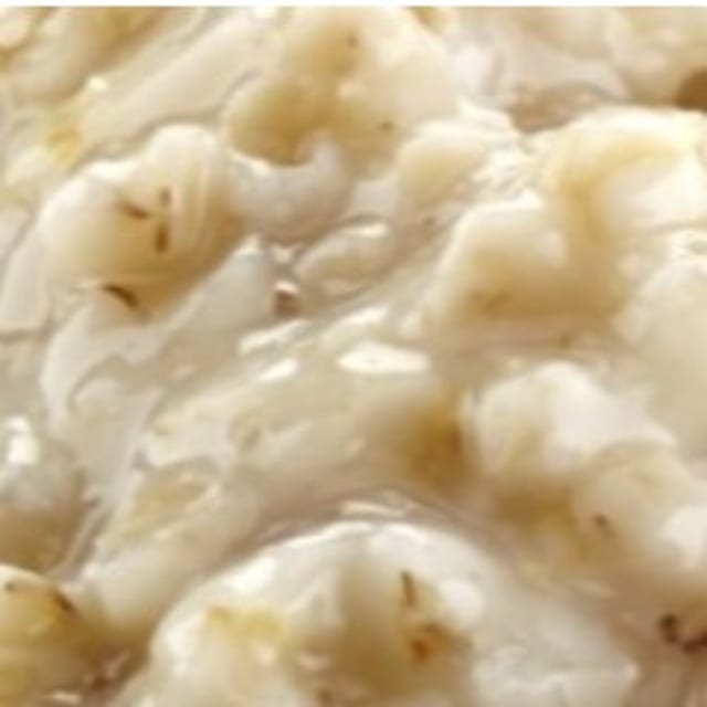 Tray of Oatmeal.