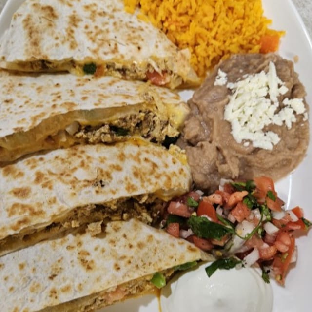 Grilled Steak Quesadilla.