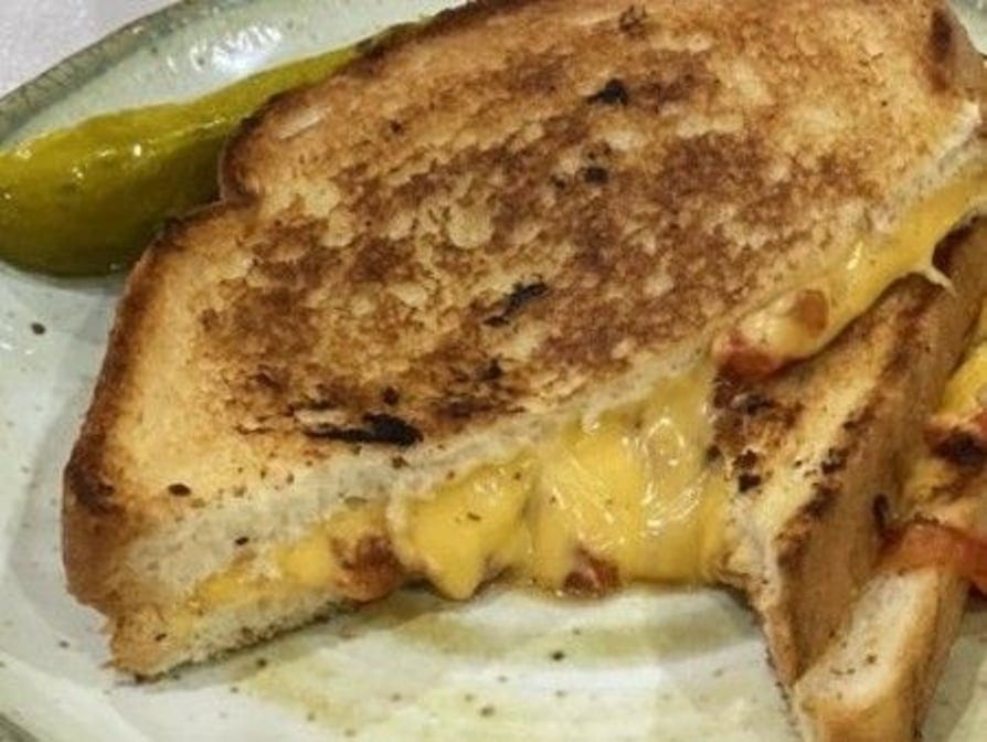 Grilled Cheese Sandwich.