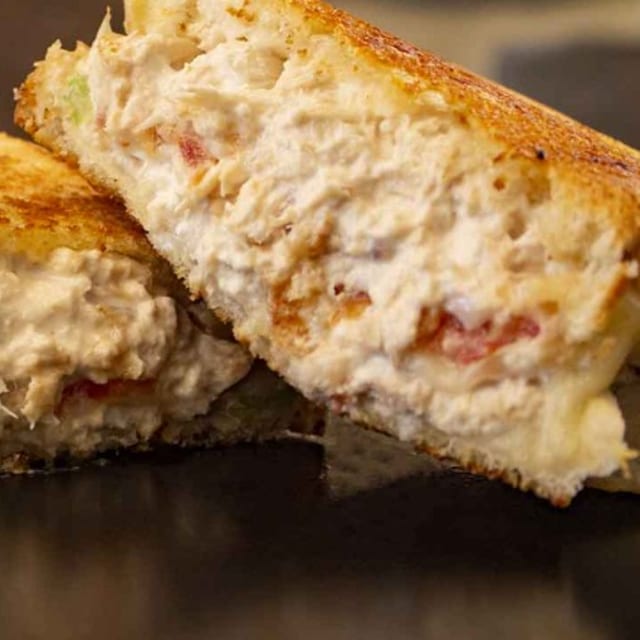 Tuna Melt Sandwich.