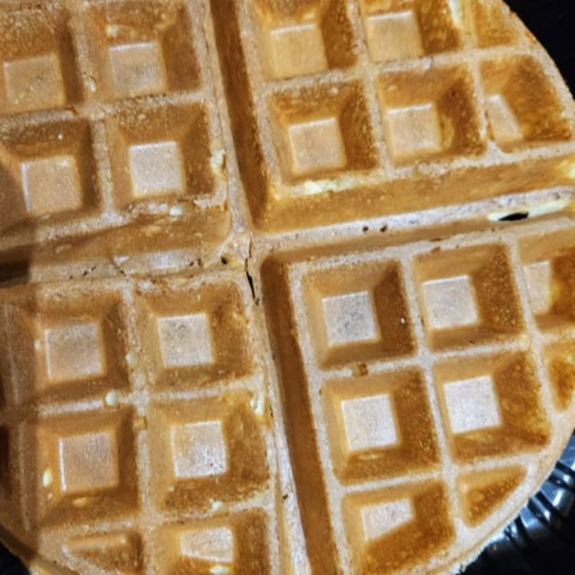 One Waffle.