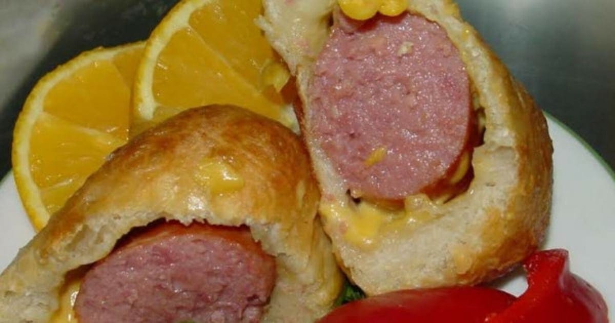 Polish Sausage Sandwich.