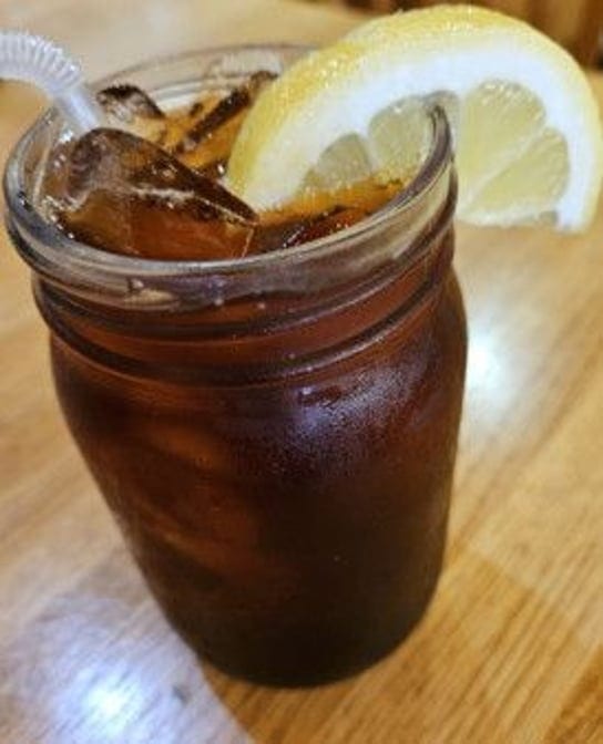 Unsweetened Iced Tea.