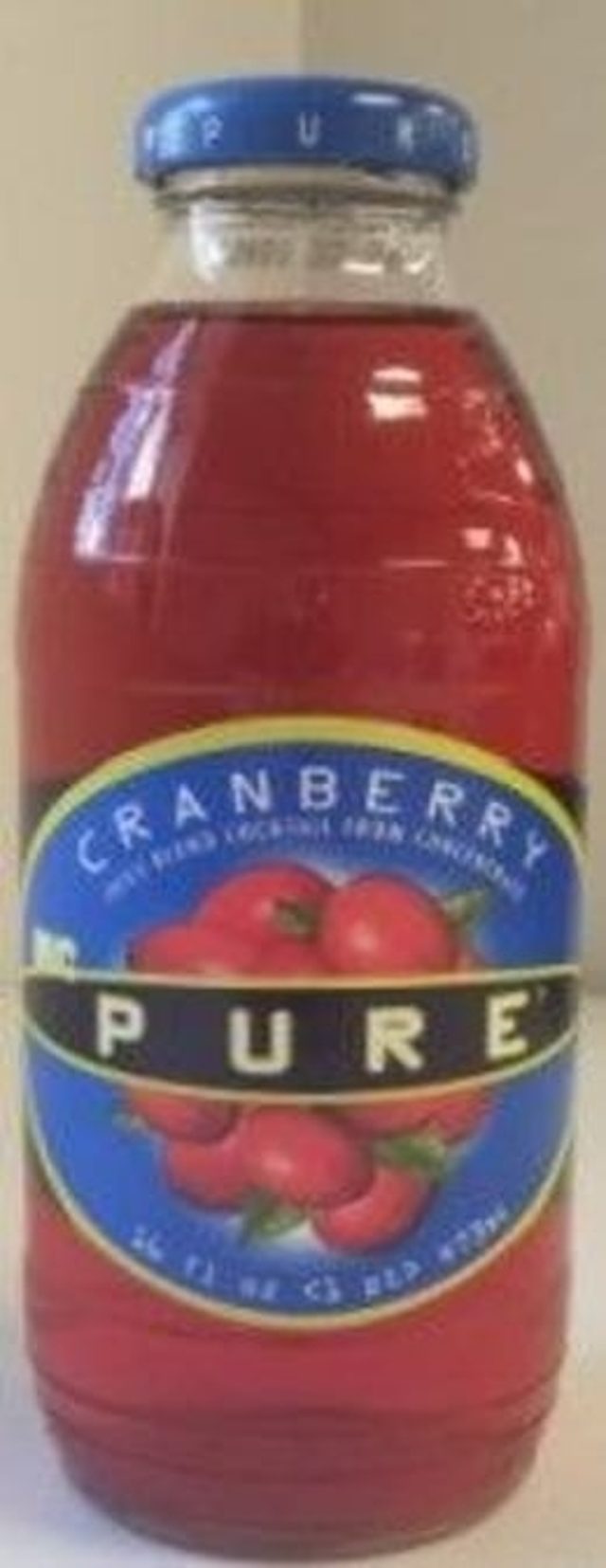 Bottled Cranberry Juice.
