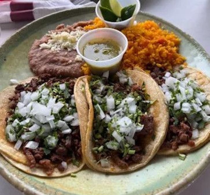 Steak Tacos.