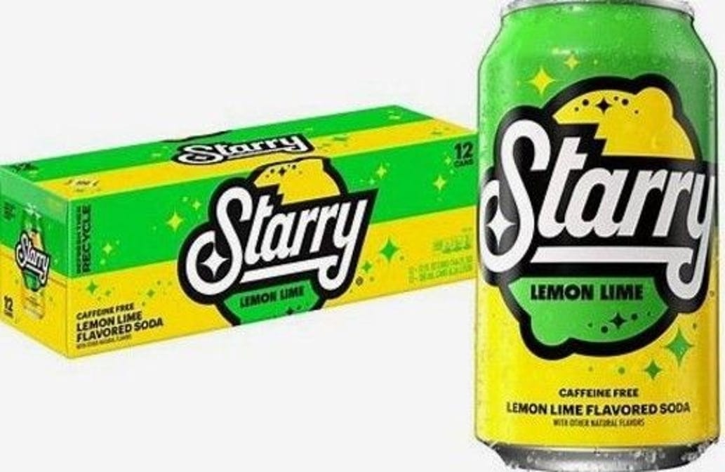 Starry Lemon Lime In Can.