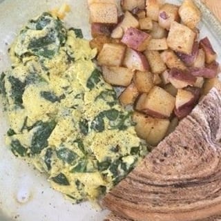 Spinach Omelet