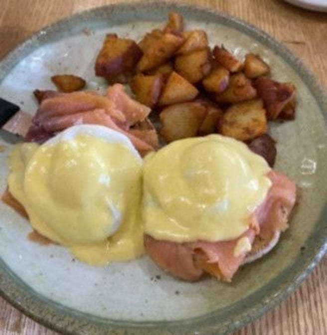 Gourmet Benedict.