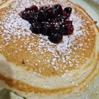 Three Berries Pancakes