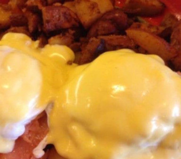 Eggs Benedict.