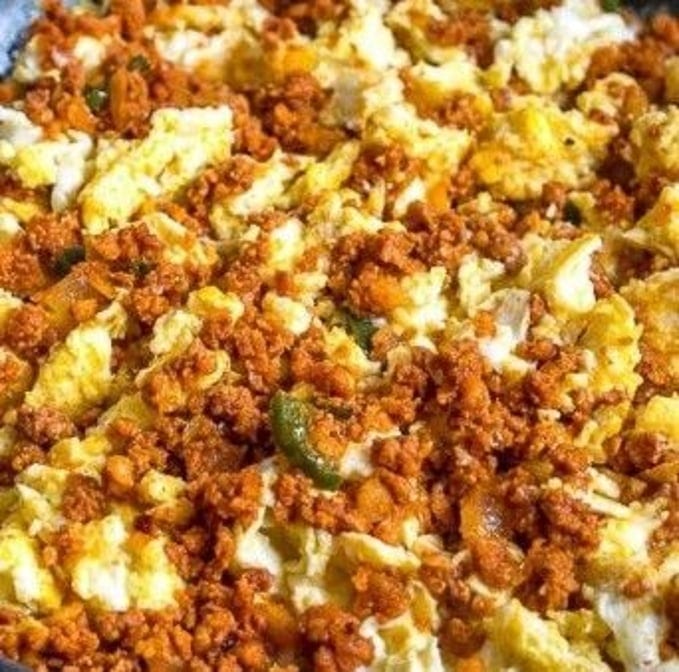Chorizo & Egg Platter.