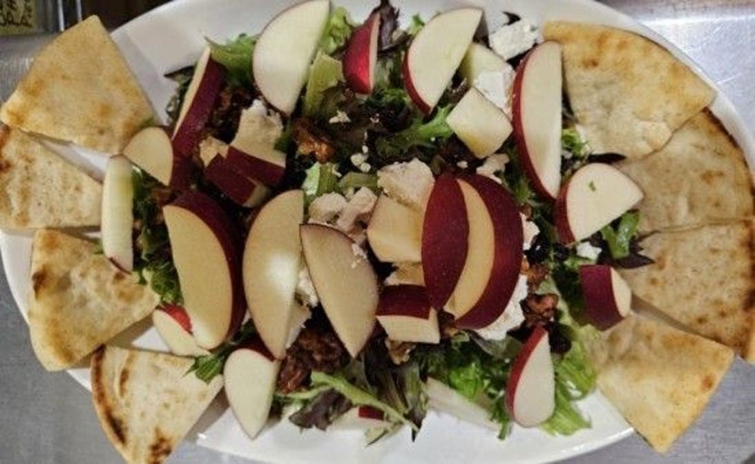 Nutty Apple Salad.