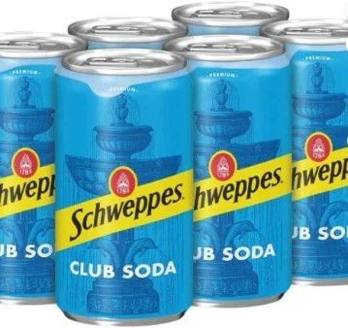 Club Soda In Can.