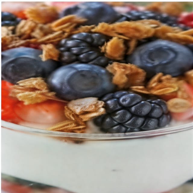 Tray of Yogurt Parfait.