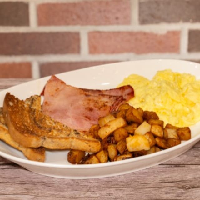 American Breakfast Combo with Meat.