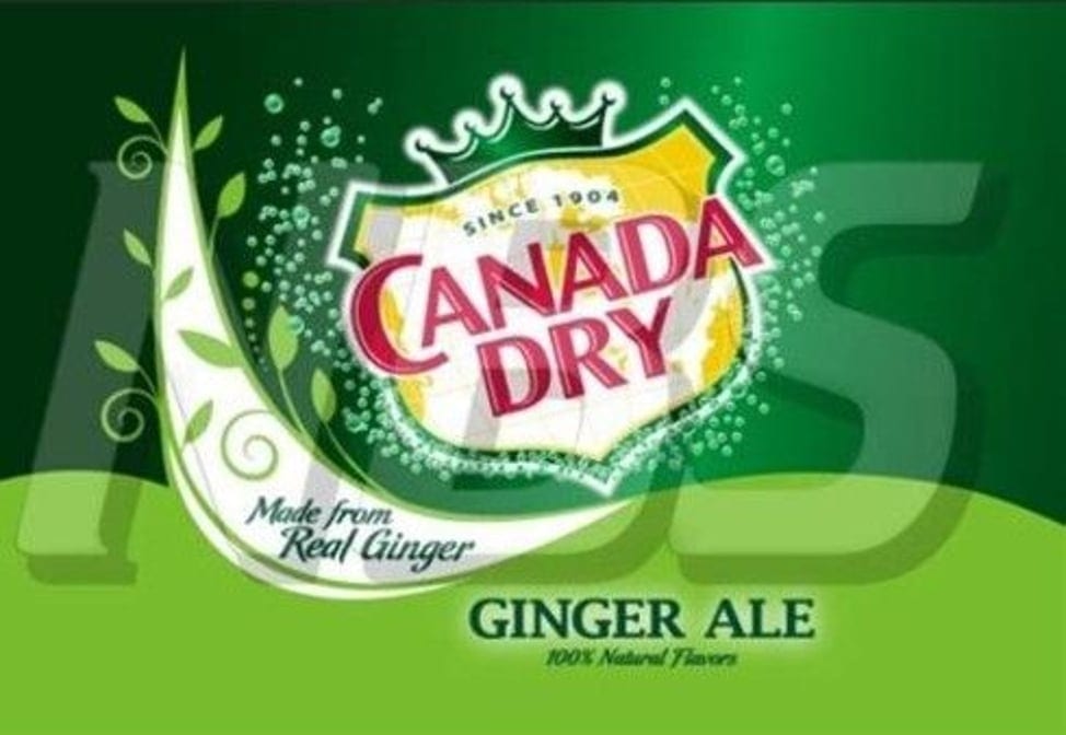Ginger Ale In Can.
