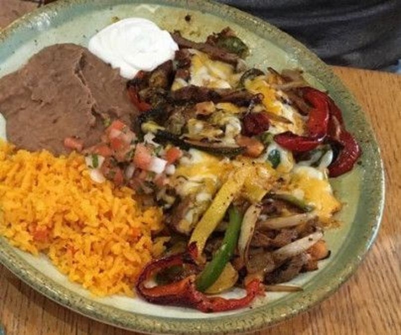 Grilled Steak Fajitas.