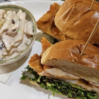 Buttermilk Fried Chicken on a Bun.