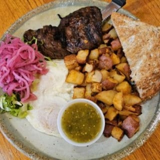 Two Eggs and Skirt Steak