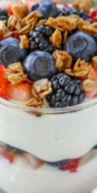 Yogurt Parfait.
