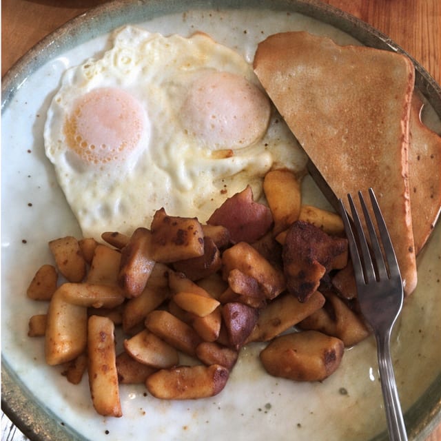 American Breakfast Combo (Vegetarian).