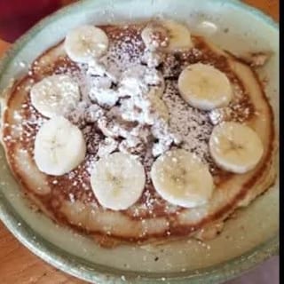 Three Banana Walnut Pancakes