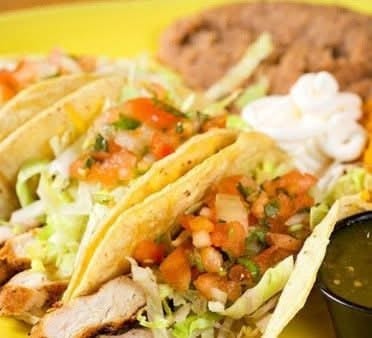 Mexican Chicken Tacos.